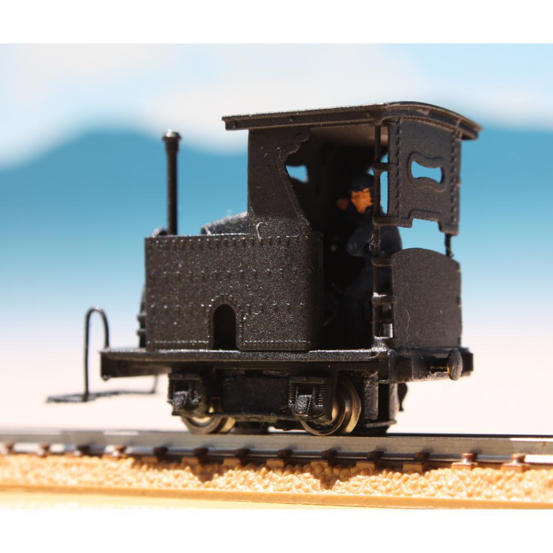 ナローゲージ HOナロー 石油発動機関車「南筑のブタ」 Nゲージの線路 HOn