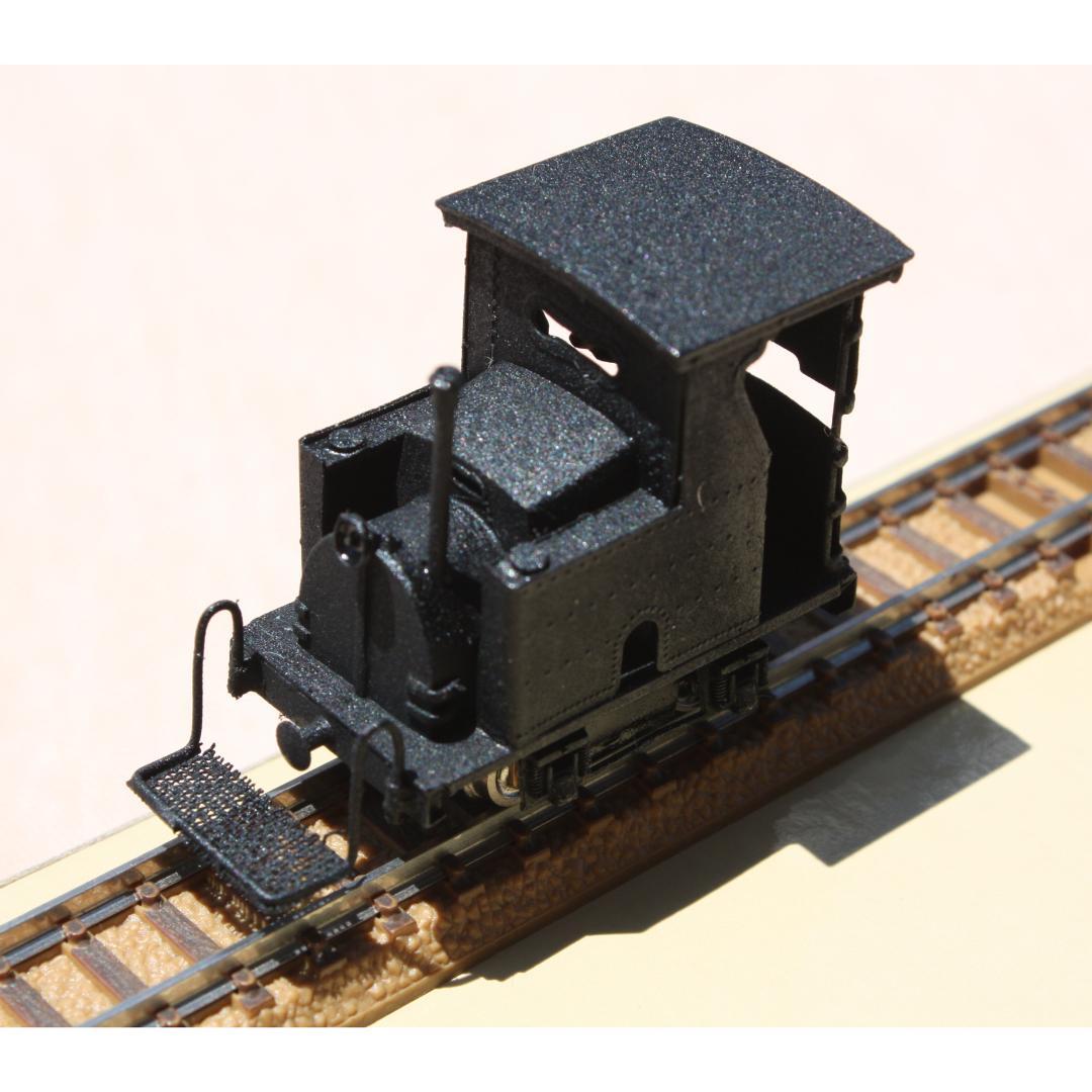 ナローゲージ HOナロー 石油発動機関車「南筑のブタ」 Nゲージの線路 HOn