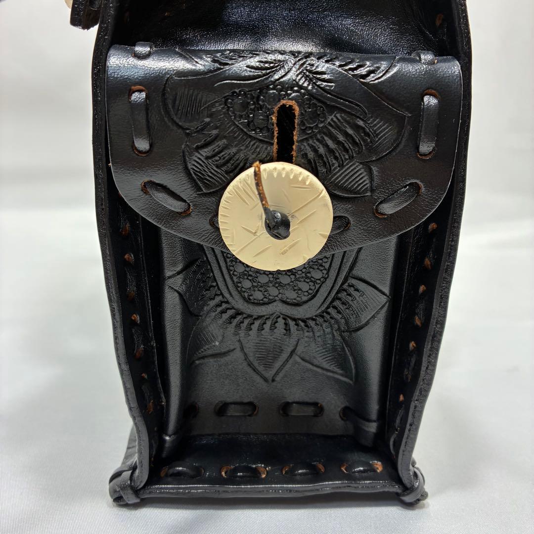 【美品】 Carving tribes Maestra S ハンドバッグ 黒