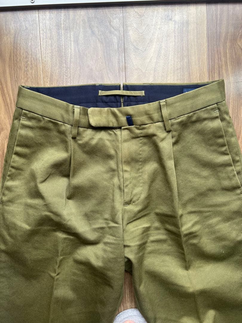 INCOTEX TAPERED FIT テーパードチノパン
