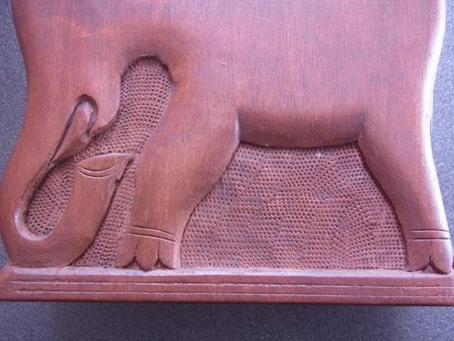 アールデコ　象　煙草入れ　タバコ　シガレットケース　置物　戦前　戦後　昭和レトロ