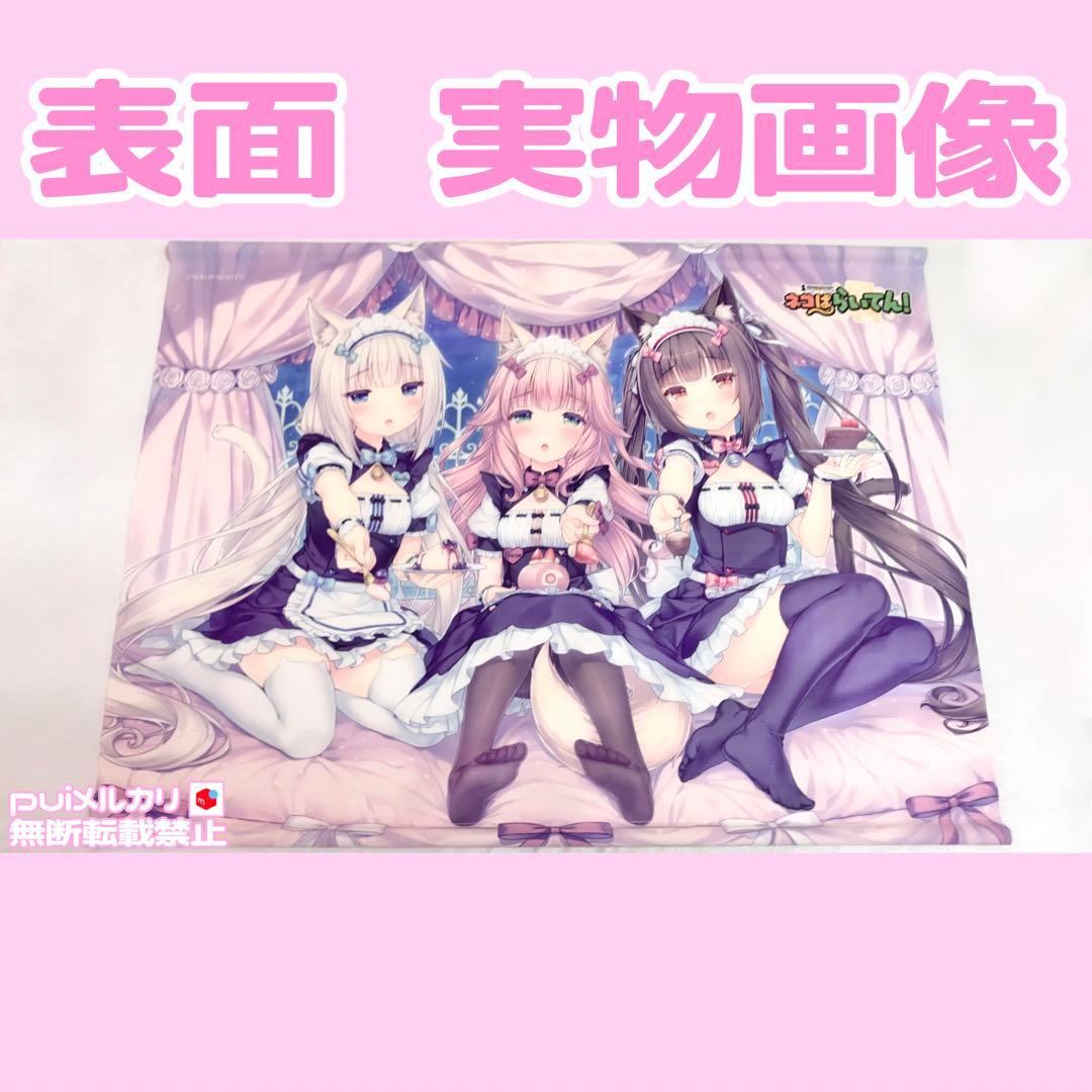 ネコぱら B2タペストリー ネコぱらいてん! ♥抱き枕カバーアクスタフィギュア