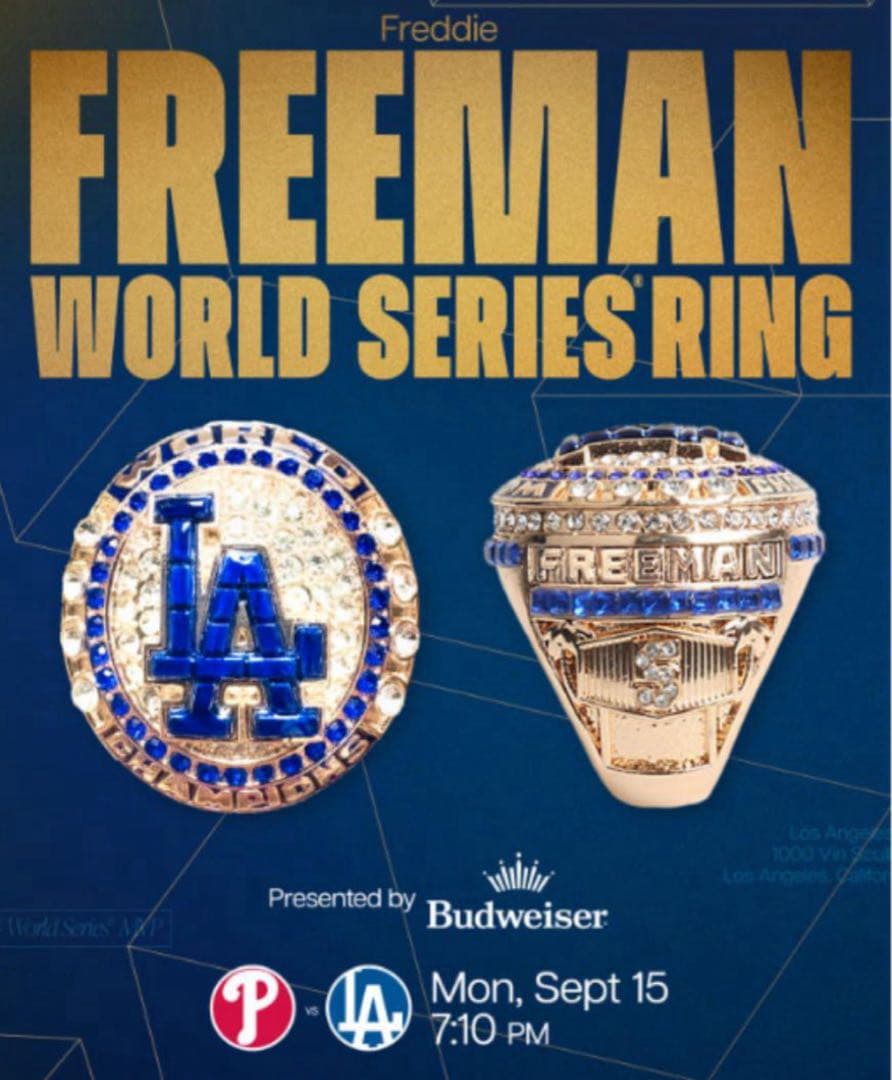 MVPトリオ　大谷翔平　フリーマン　ベッツ　ワールドチャンピオン　リング　冊子付
