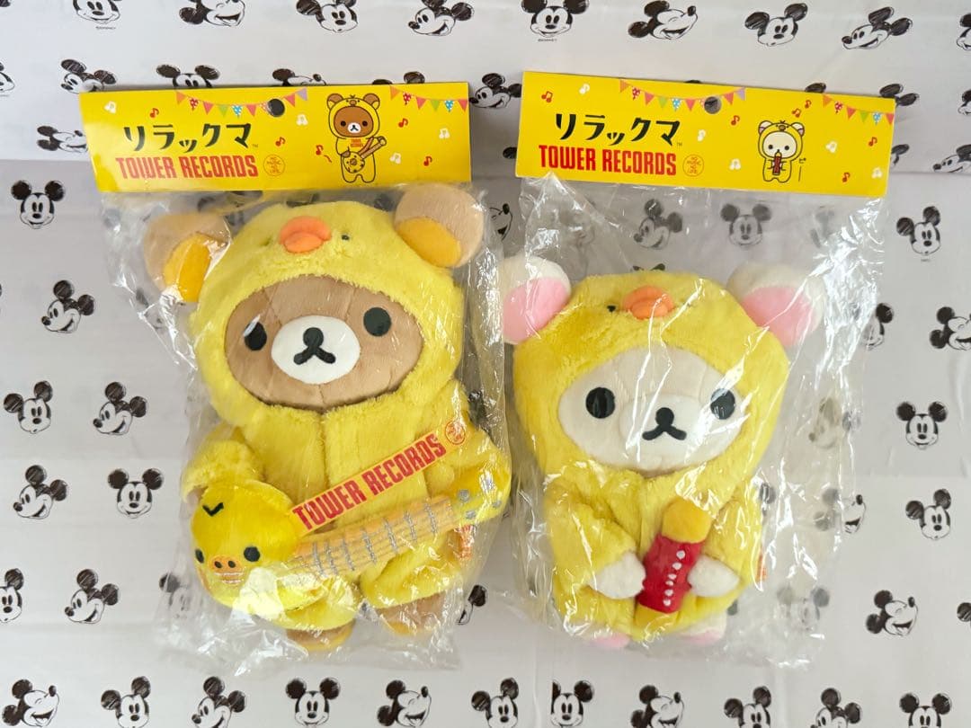 リラックマ　コリラックマ　タワーレコード　タワレコ　ぬいぐるみ