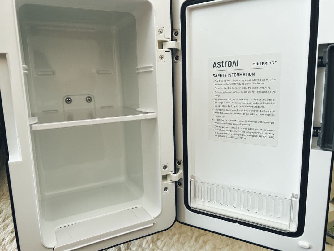 ASTROAI 省エネ冷蔵庫 車用・家庭用 黒 2022年IDEA賞受賞