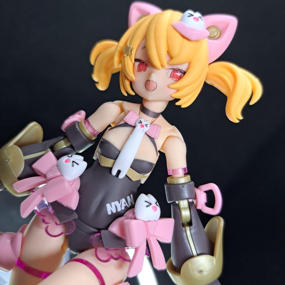 完成品　メガミデバイス　プニモフ　PUNI☆MOFU 　クロマオ