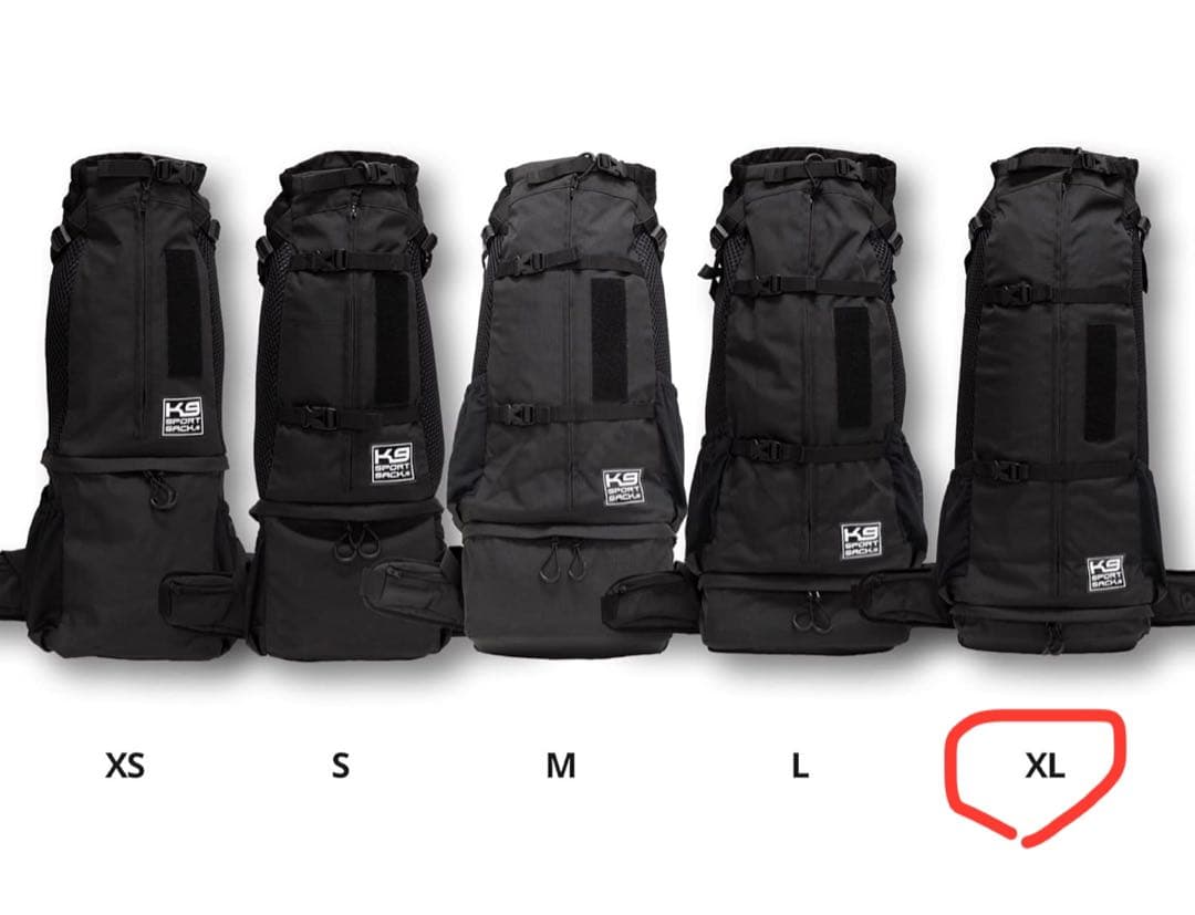 K9 Sport Sack Knavigate XL ミッドナイトブラック