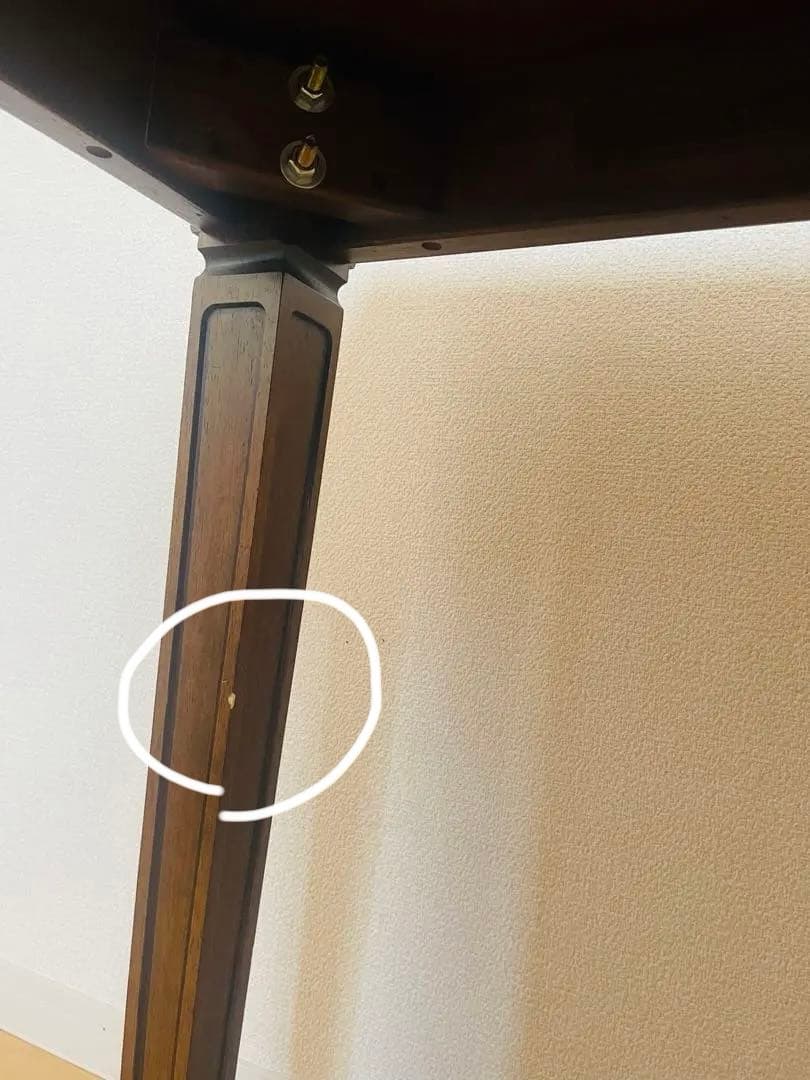 【美品】マルニ木工 地中海ロイヤルシリーズ 伸長式 ダイニングテーブル　送料込