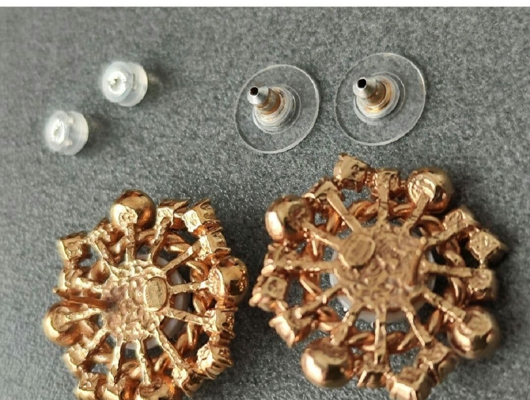 激レアシャネル CHANEL ピアス ココマーク パール　ラインストーン