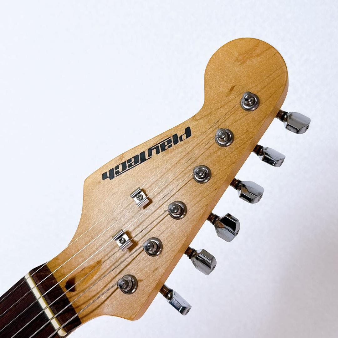 PLAYTECH エレキギター レフティ 左 ブラック