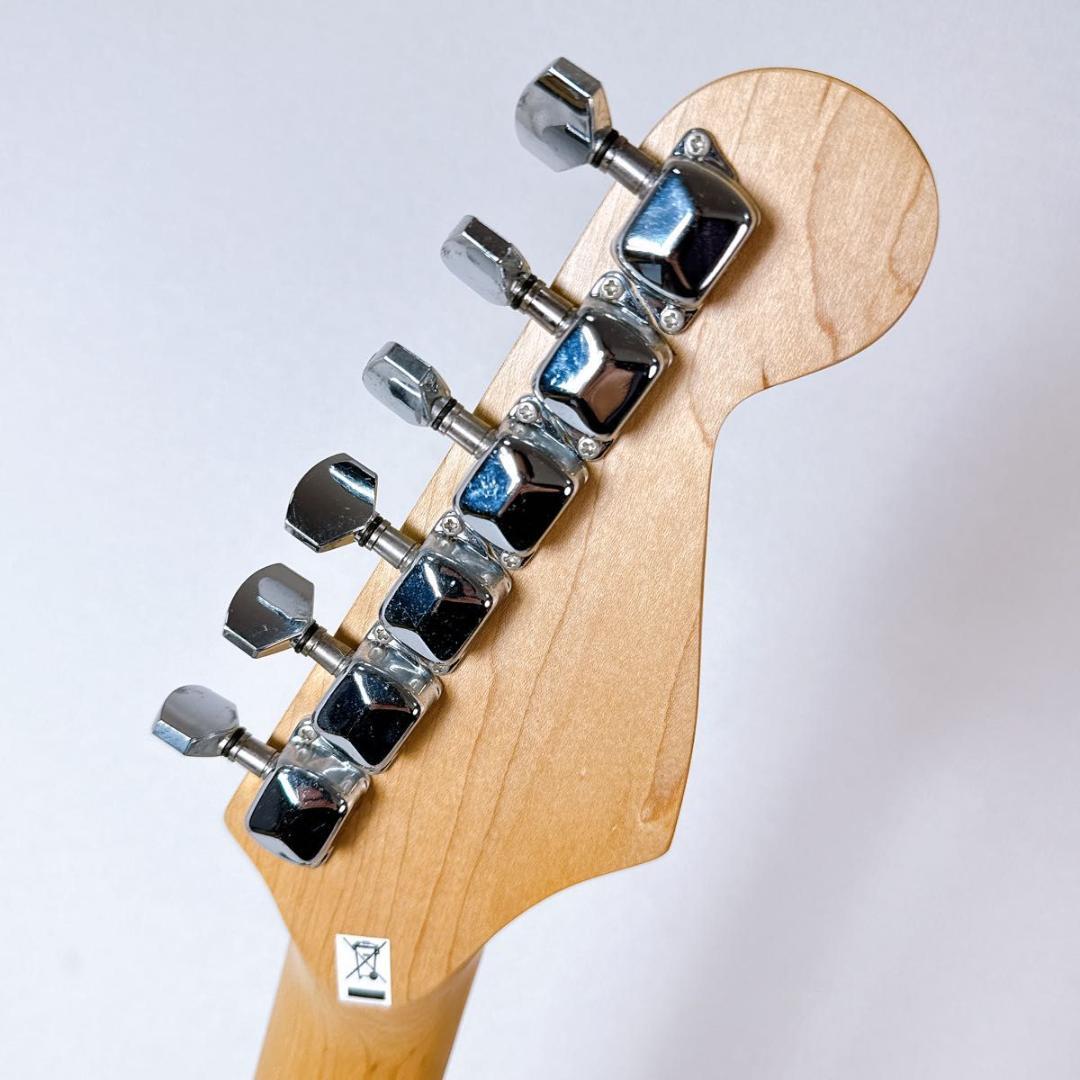 PLAYTECH エレキギター レフティ 左 ブラック