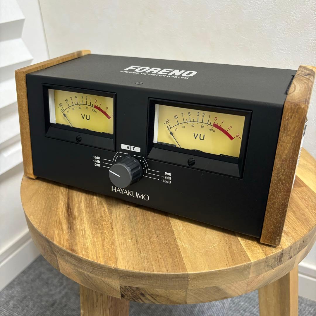 こころさま専用　HAYAKUMO FORENO STEREO VU METER