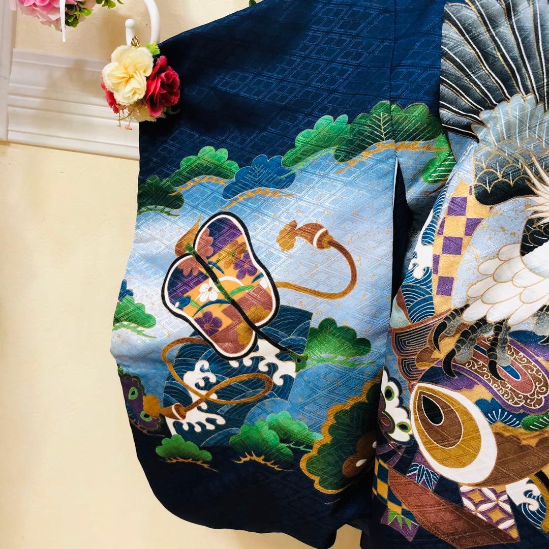 七五三五歳‼️完全️フルセット❤️日本男鷹凛々しい‼️お家からは揃えるなし