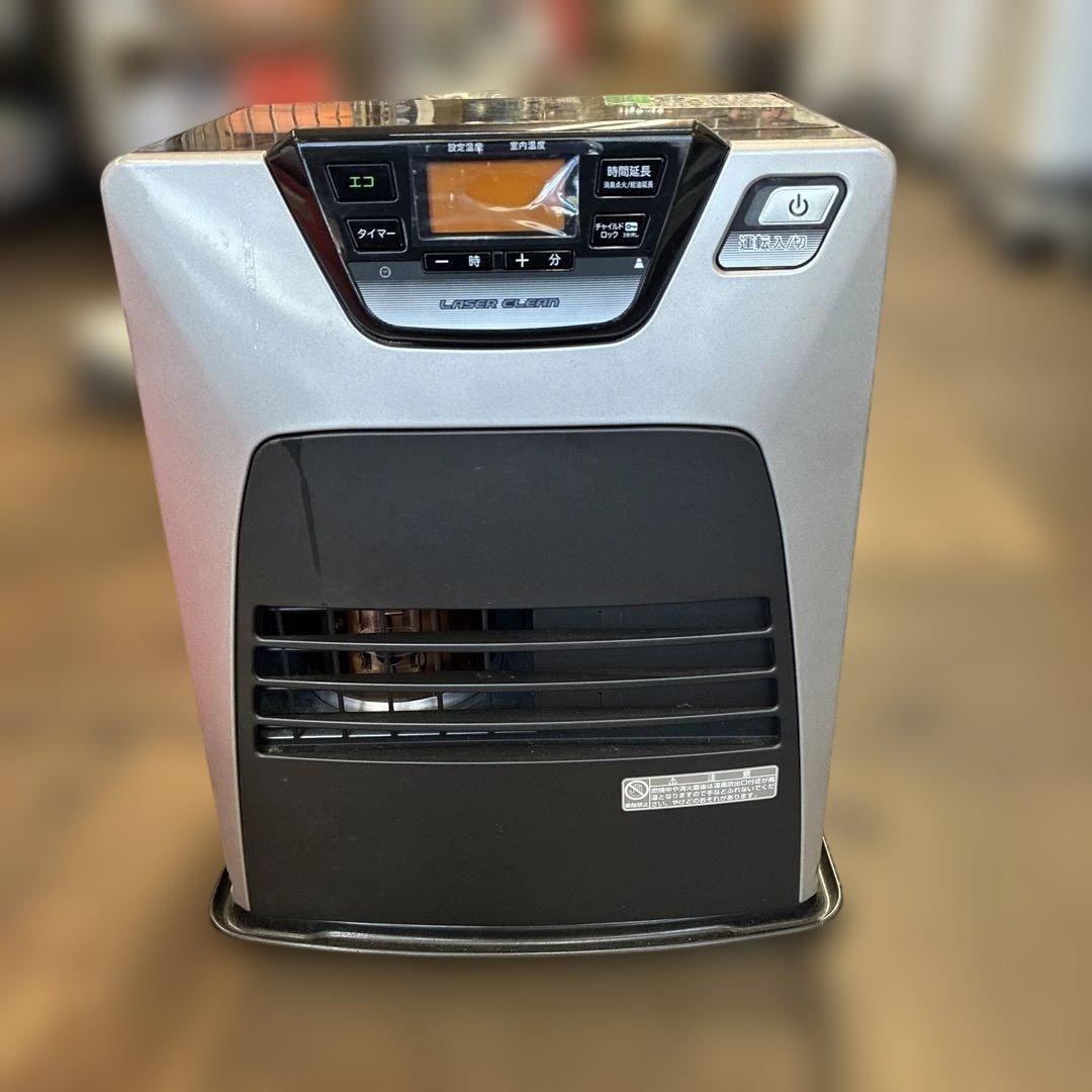 長府　１２年　石油ファンヒーター FH-3210T 整理番号Q