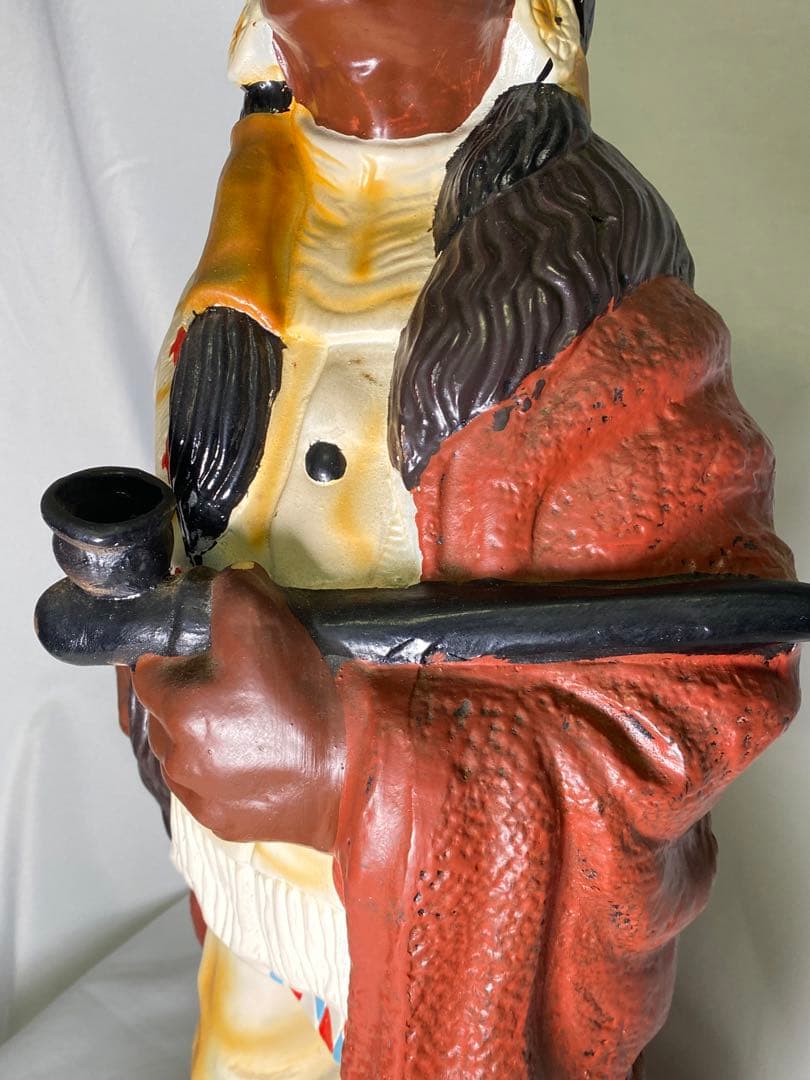 2173❣️ インディアン　女性　オブジェ　看板