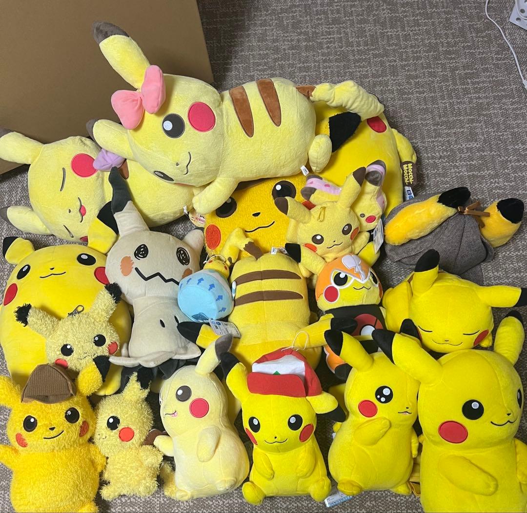 ポケモン ピカチュウ ぬいぐるみまとめ売り