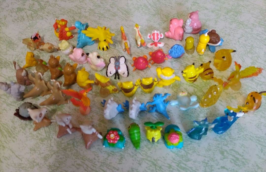 激レア☆当時品　初代　ポケモン　モンコレ　54体　鉛筆キャップ　入手困難品