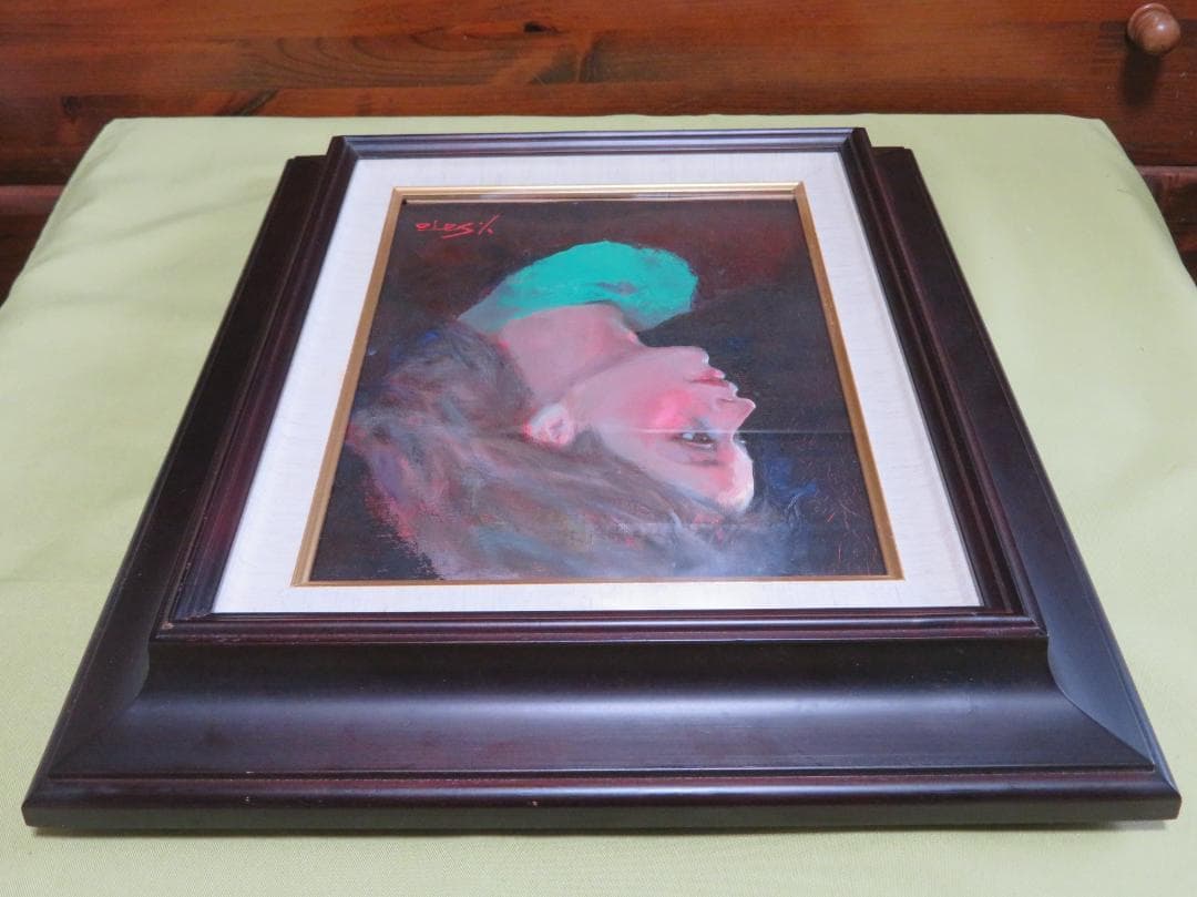 ◆　佐藤義明　「Purofīru」（仮題）　油彩3号　◆