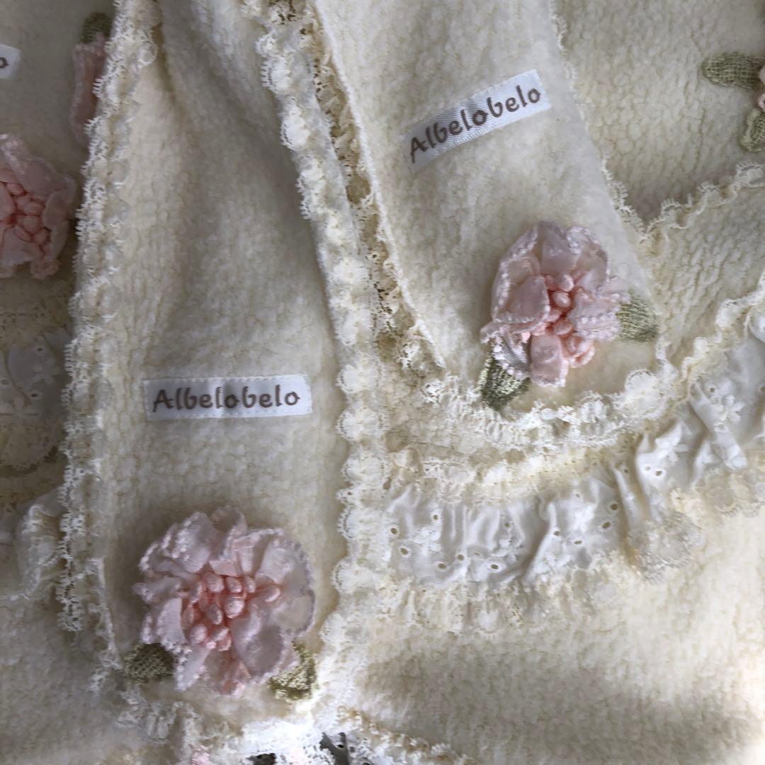 Albelobelo 花飾り付きアウター