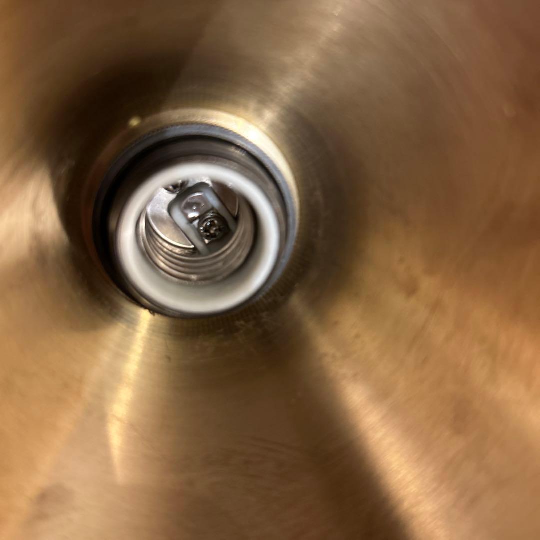 FUTAGAMI ペンダントランプ『鋳肌』 円錐 / 黒ムラ