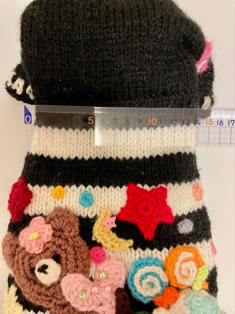 犬服　手編みセーター