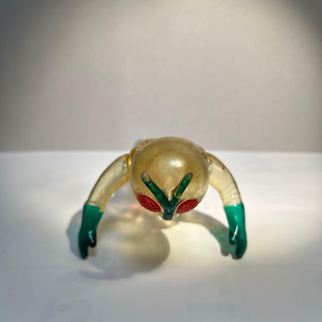 ポピー　仮面ライダー　スケルトン　ソフビ