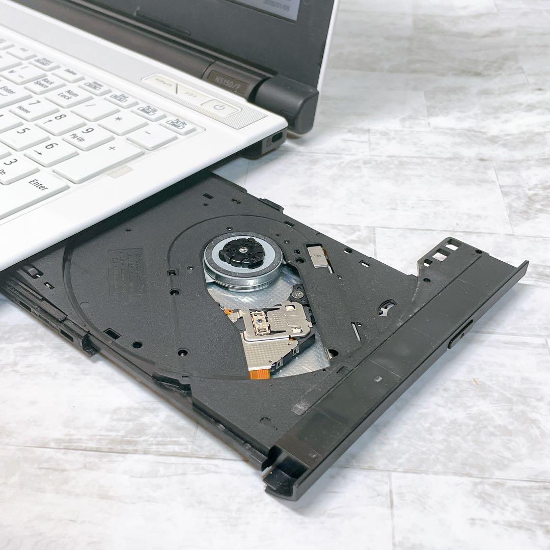 爆速SSD✨Win11 ノートパソコン カメラ NEC DVD オフィス PC