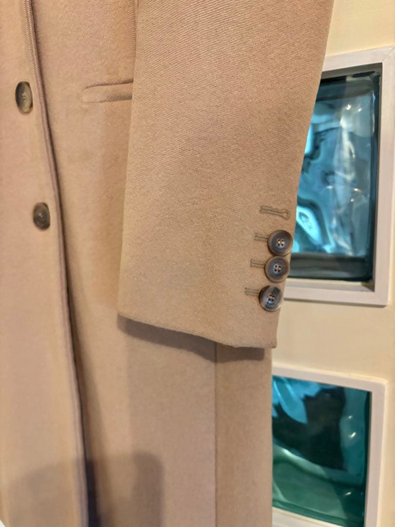 GUCCI ベージュ チェスターコート　38 (M)お値下げ