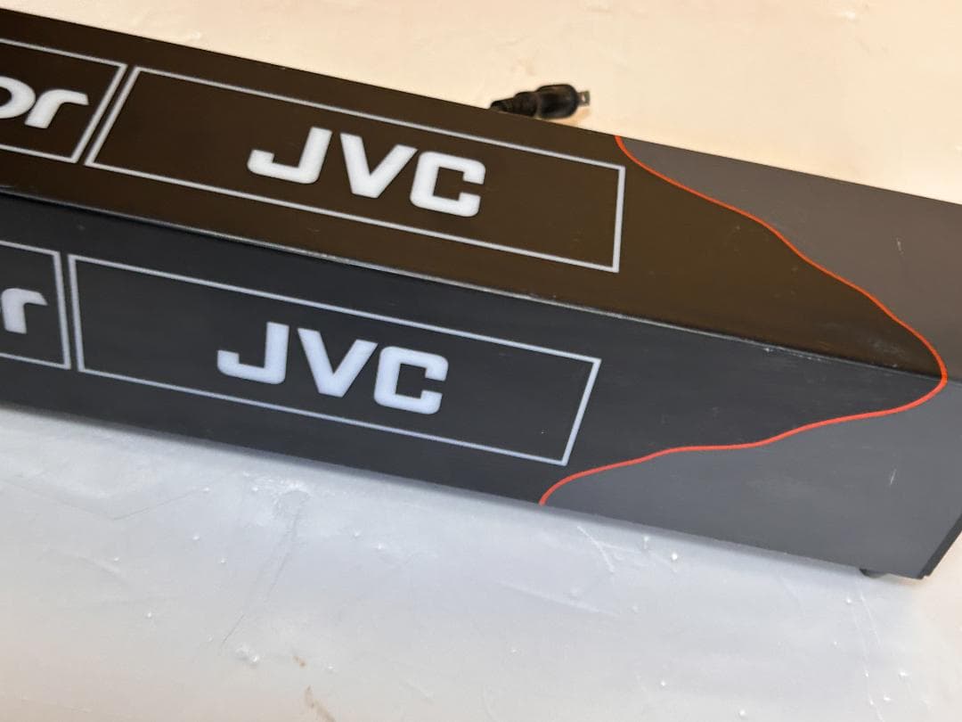 当時物　Victor JVC 　店頭ディスプレイライト