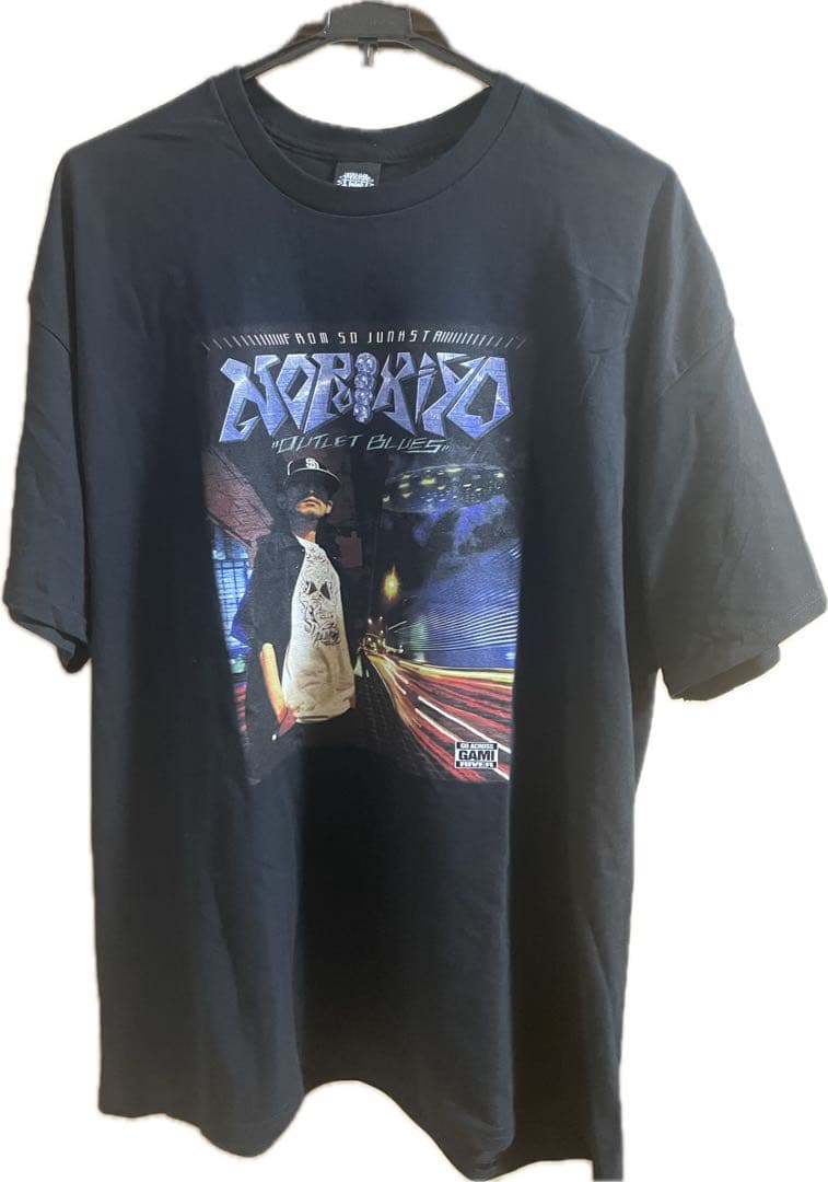 NORIKIYO Outlet Blues Tシャツ ブラック　XXL