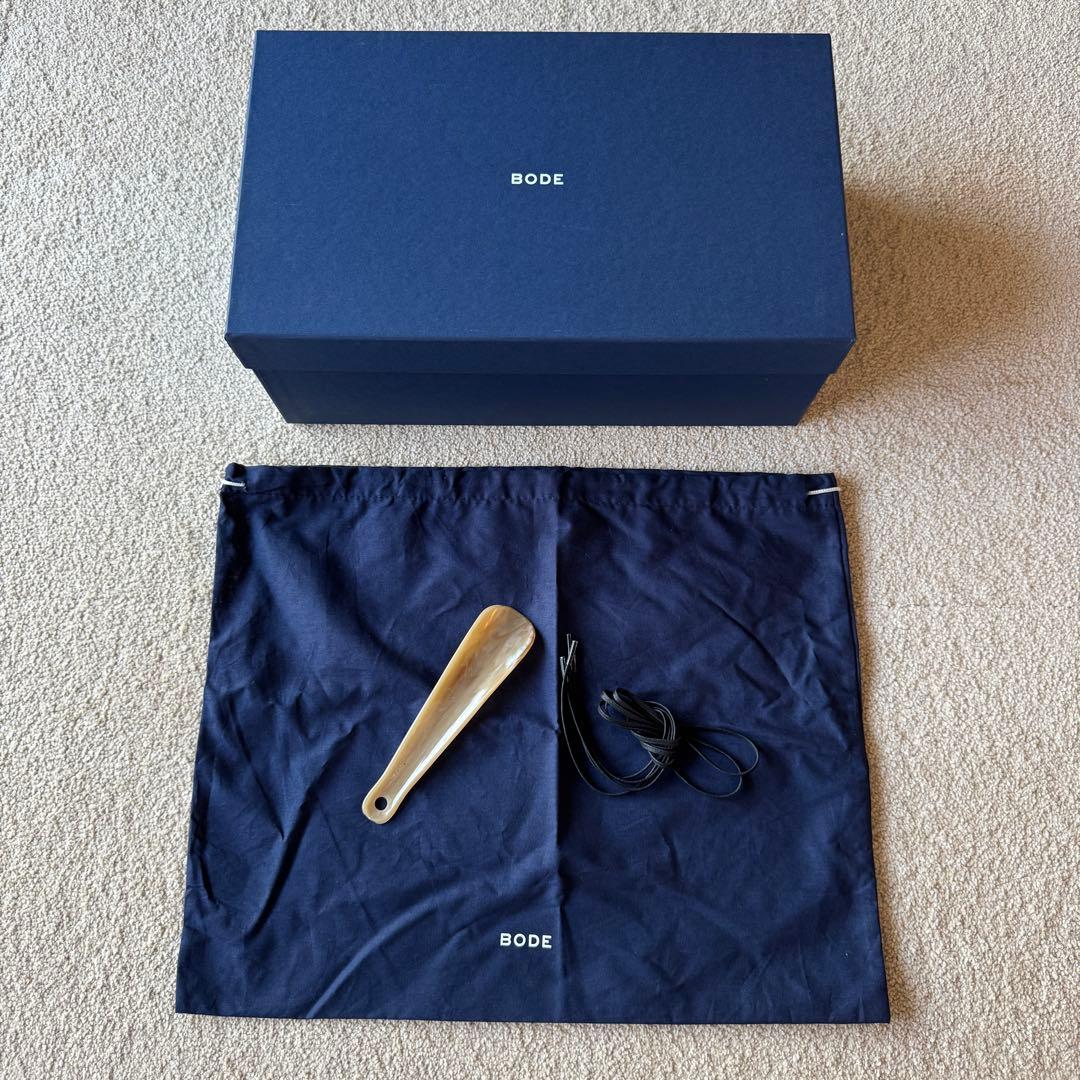 BODE County Clare Shoes Black ギリーシューズ 44