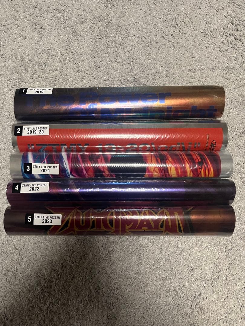 ずっと真夜中でいいのに。 ライブフォトメタリックポスター 5セット