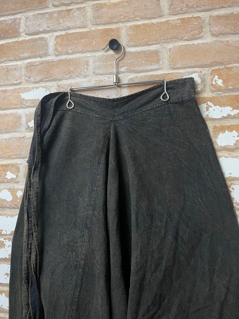 サルエルパンツ　ワイドパンツ グランジ　黒　ブラック　オーバーサイズ　y2k