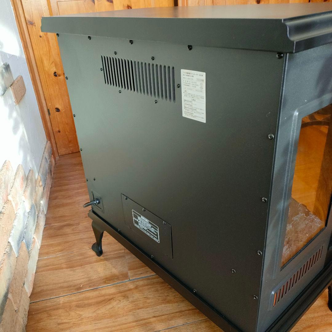 ニトリ ワイド暖炉型ファンヒーター BLT-999B-3-BK 2023年製
