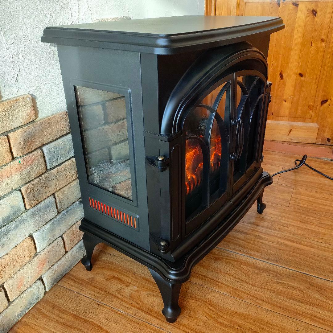 ニトリ ワイド暖炉型ファンヒーター BLT-999B-3-BK 2023年製