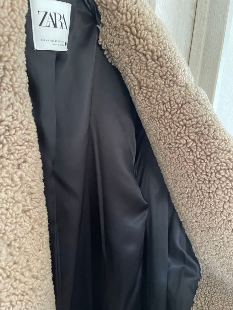 ZARA テディベアコート　XS