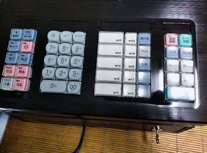 美品シャープレジスター　XE-A207　PC連携売上管理設定無料　991109