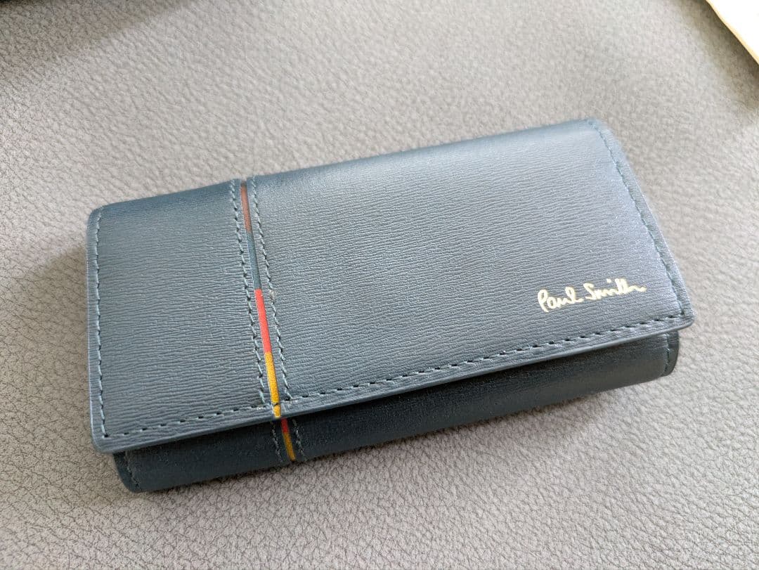 Paul Smith インセットストライプ キーケース