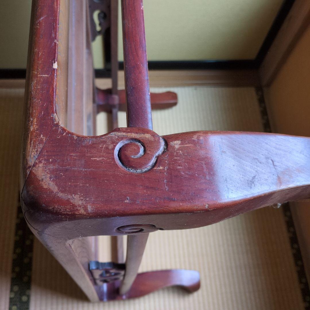 アンティーク家具　昭和レトロ　座卓　ちゃぶ台　古家具　69×90×31センチ