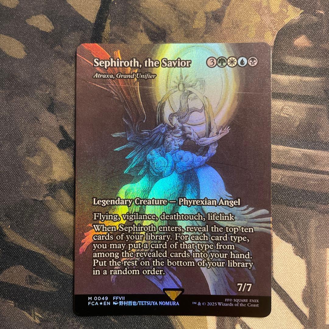 救済者、セフィロス/Sephiroth, the Savior 英語 foil