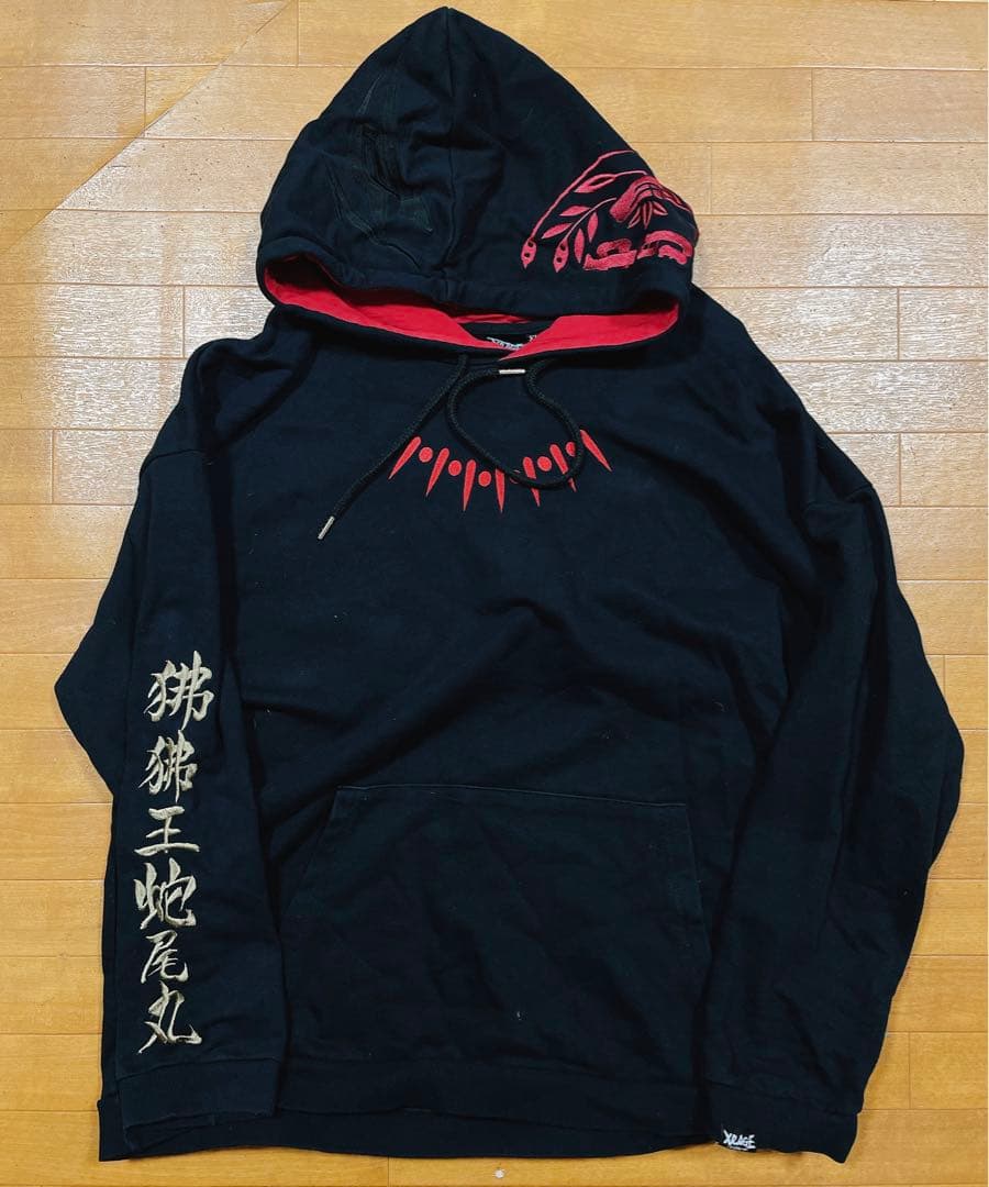 XRAGE BLEACH コラボ 阿散井恋次 刺繍 パーカー XLサイズ