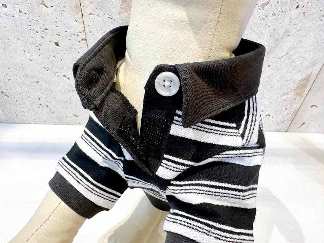 DENIM ROSE ワッペンポロシャツ