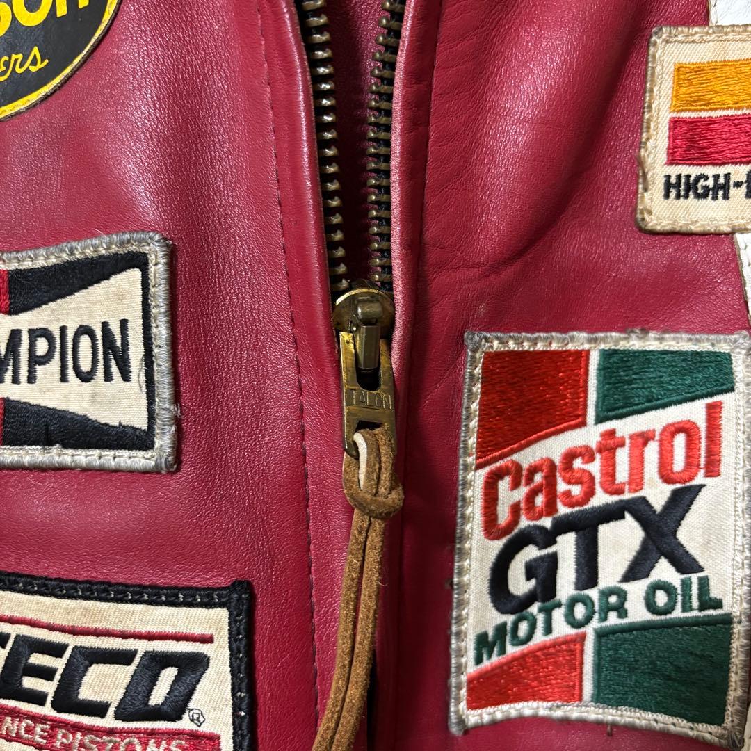 VANSON レザージャケット　ワンスター　サイズ40 ライダース