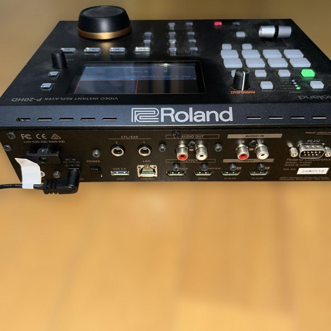 【美品‼️】Roland ビデオインスタントリプレイヤー P-20HD