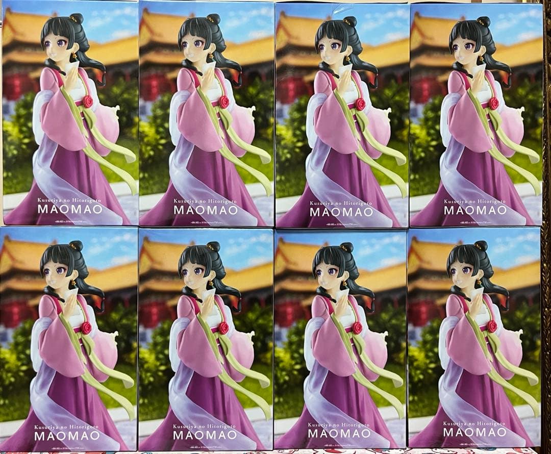 薬屋のひとりごと　猫猫　フィギュア　園遊会　8体セット