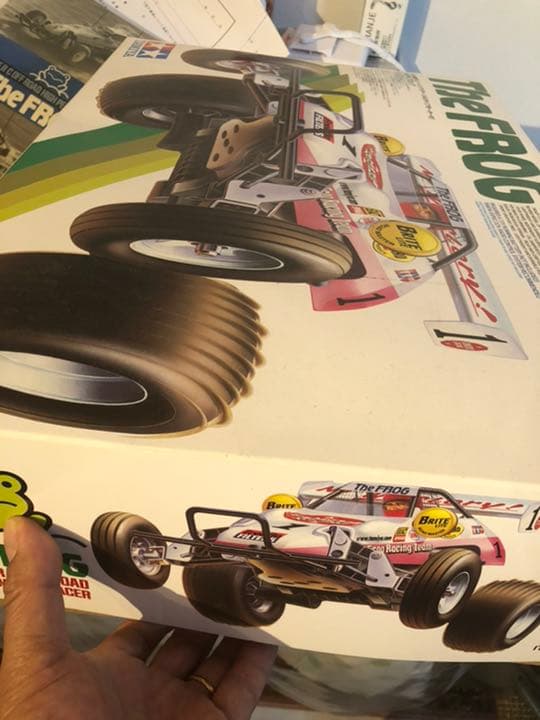 タミヤ 復刻版マイティーフロッグと当時物説明書とパーツ新品お値打ちセット