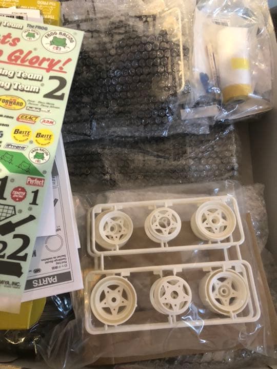 タミヤ 復刻版マイティーフロッグと当時物説明書とパーツ新品お値打ちセット