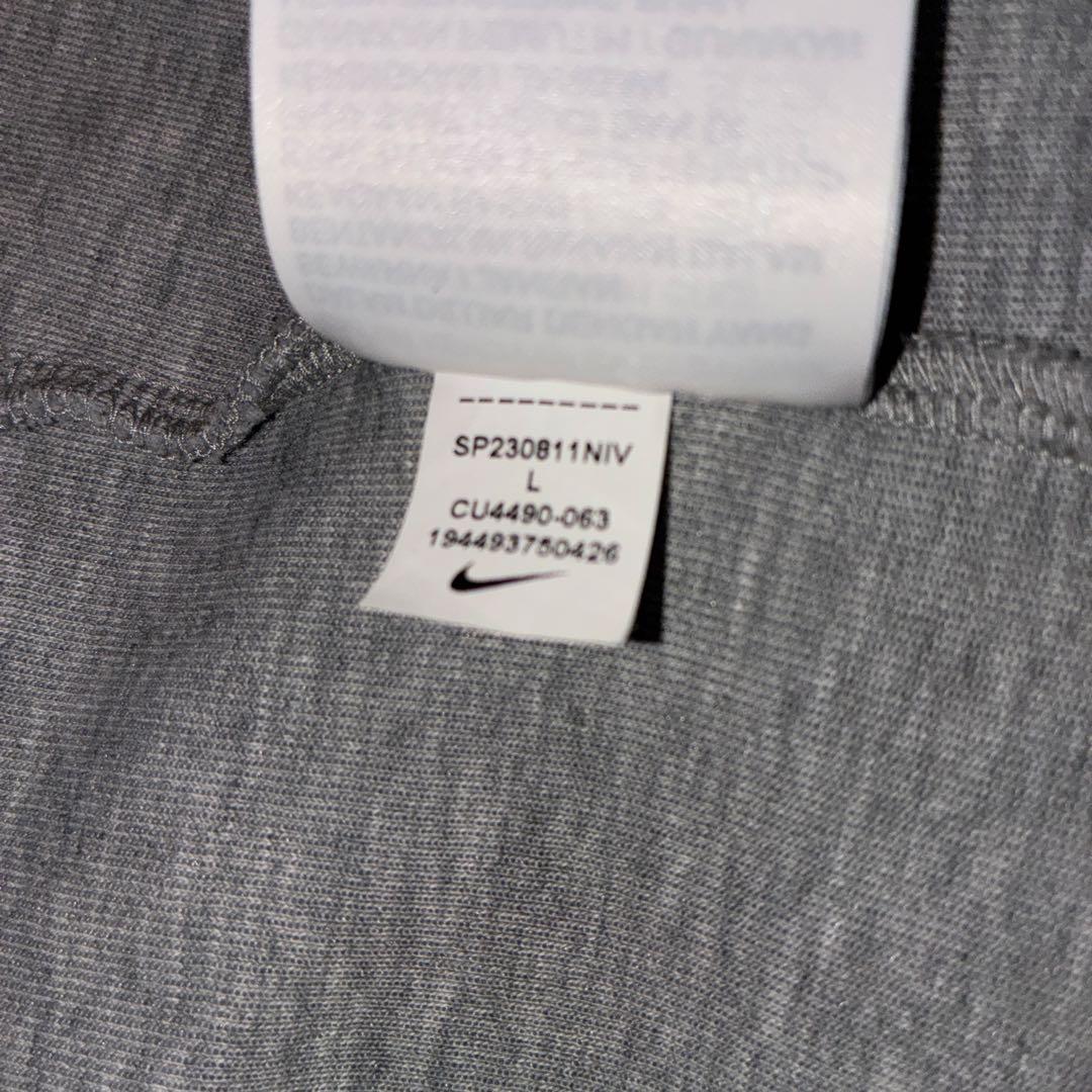 ナイキ テックフリース グレー テック ジップパーカー