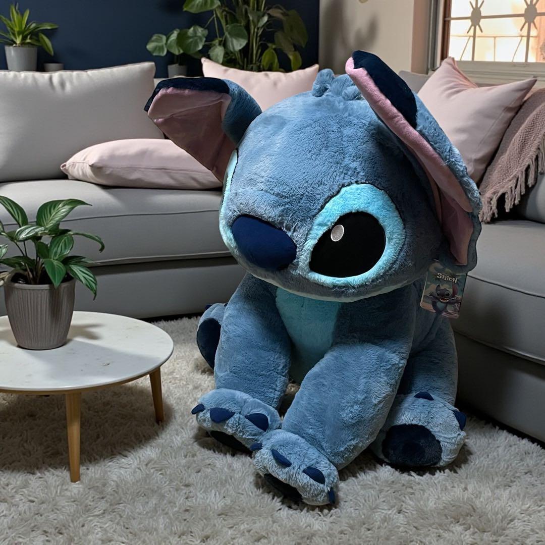 新品未使用品　スティッチ ぬいぐるみ コストコ　スティッチ特大　限定　レア　希少