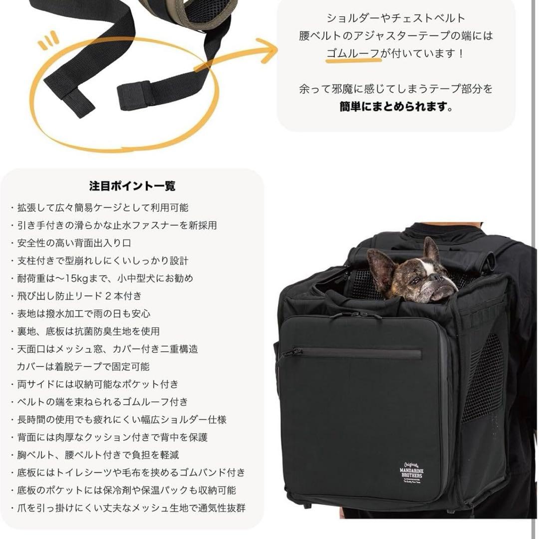 ☆新品未使用品☆マンダリンブラザーズ　EXPANDABLE BACKPACK